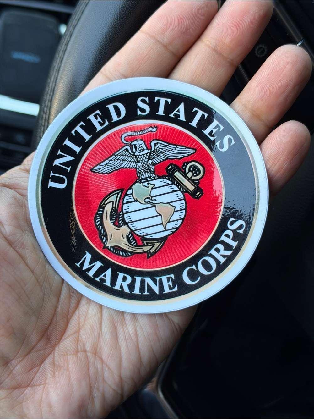 Sticker decal USMC